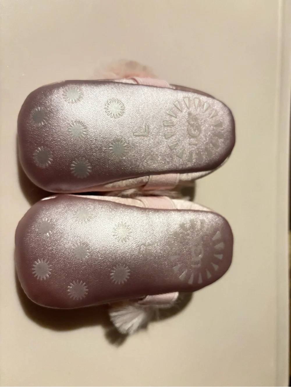 UGG Pink baby shoes
